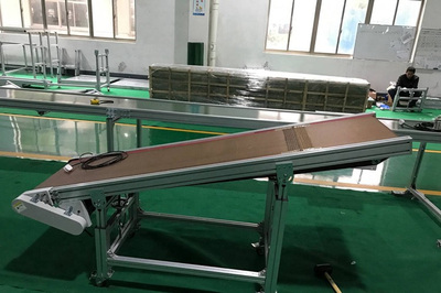 網帶斜坡輸送機