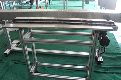 兩側加工作臺鏈條輸送機