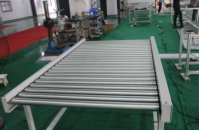 1000W碳鋼烤漆結構動力滾筒線