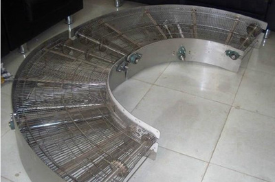 不銹鋼網帶轉彎機